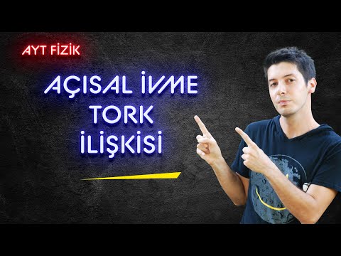 31) Açısal İvme Nedir? Açısal İvme Kavramı, Açısal İvme Tork İlişkisi / Örnek Sorular 10-11-12. Soru