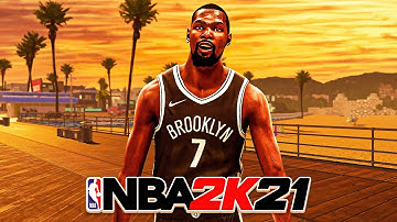 This KEVIN DURANT BUILD is SCARY on NBA 2K21...