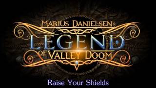 MARIUS DANIELSENS - Legend of Valley Doom // Raise Your Shields Feat. Mark Boals // Crime Records chords