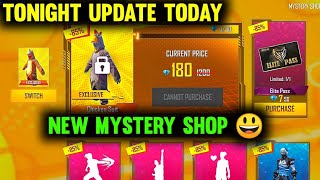 21 DECEMBER TONIGHT UPDATE | MYSTERY SHOP | ELITE PASS DISCOUNT EVENT | FREE FIRE NEW EVENT