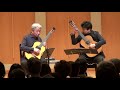 Aranjuez Concerto (J. Rodrigo) for guitar duet.アランフェス協奏曲　ギター二重奏