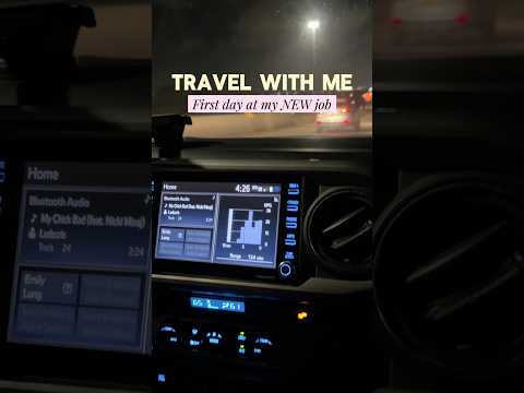 Travel with my to the first day at my new job.