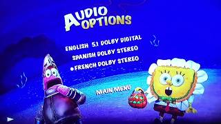 SpongeBob The Legend Of Boo-Kini Bottom DVD Main Menu