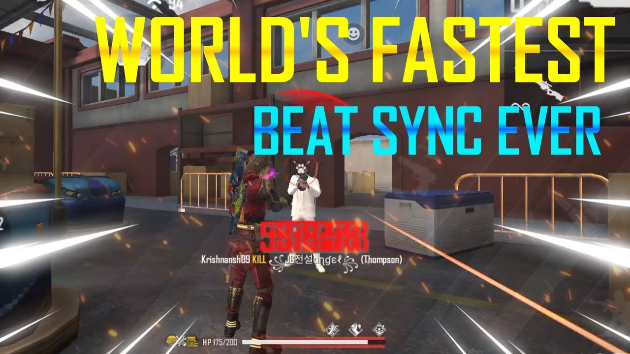 WORLD FASTEST BEAT SYNC MONTAGE BY FEARLESS GAMING || 24kGoldn - Mood ❤️ ( Free Fire Highlights)