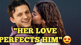zendaya and Tom Holland recount a moment of their first kiss