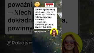 🐭 Coś w tym risotto #dowcipy #śmieszne #humor #komedia #śmiech #polska #śmiesznefilmy #kawały