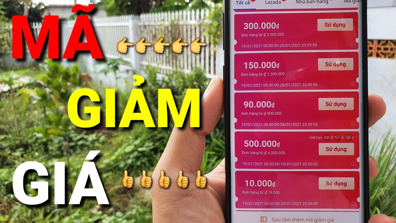 Chia sẻ cách lấy mã giảm giá khủng trên LAZADA | Ai cũng có thể sài được | QUÁ NGON