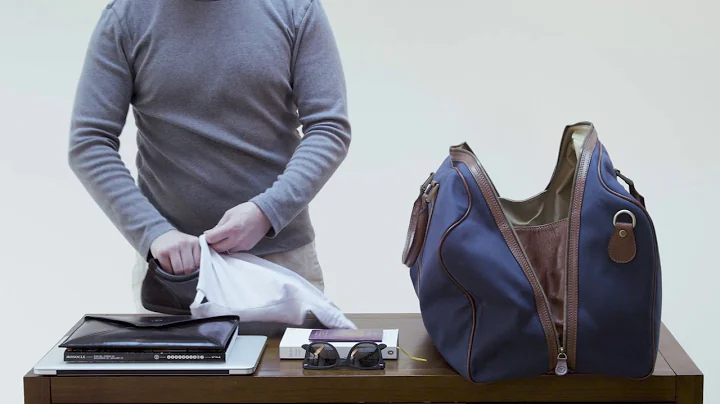 HOW TO PACK | The Giovane L Large Canvas Travel Bag