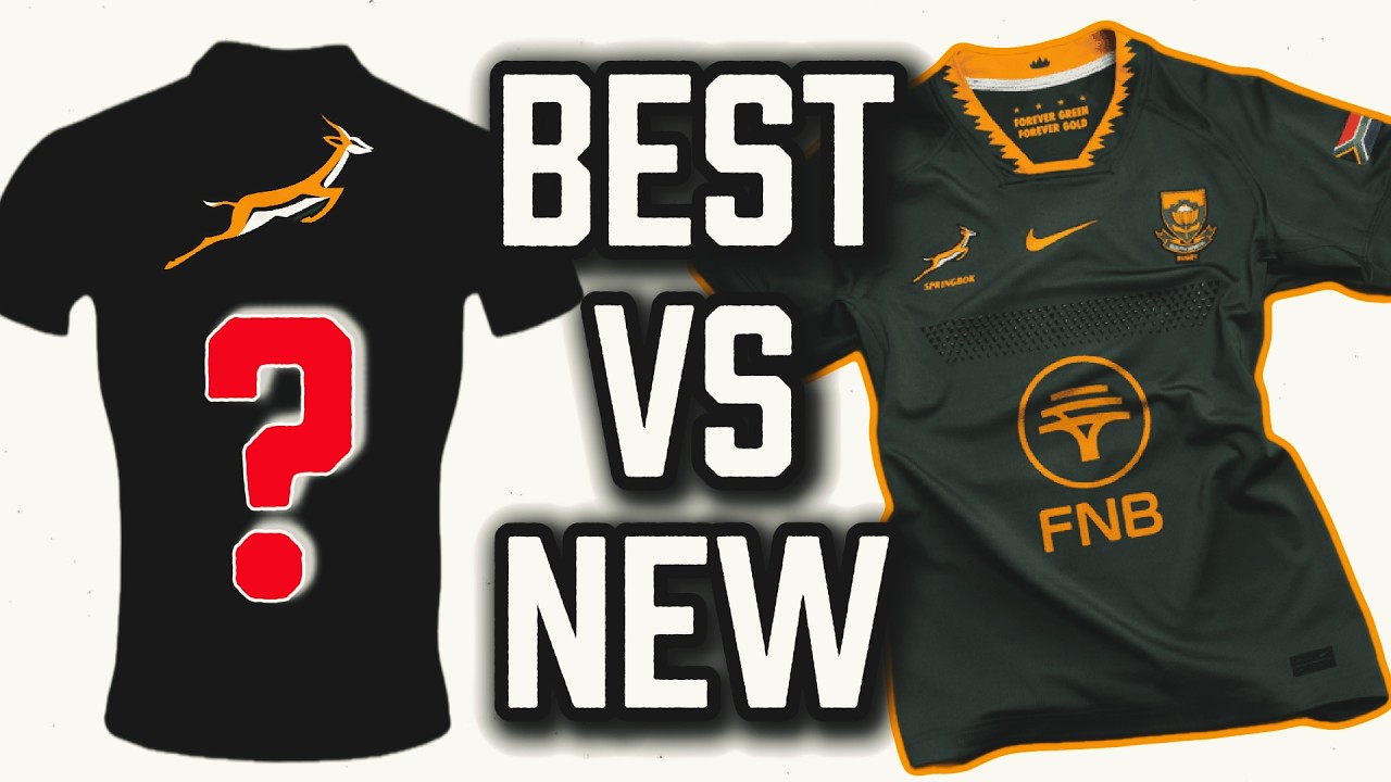 Springbok Ranking Ranking The Top 5 BEST Springbok Jerseys of All TIME - YouTube