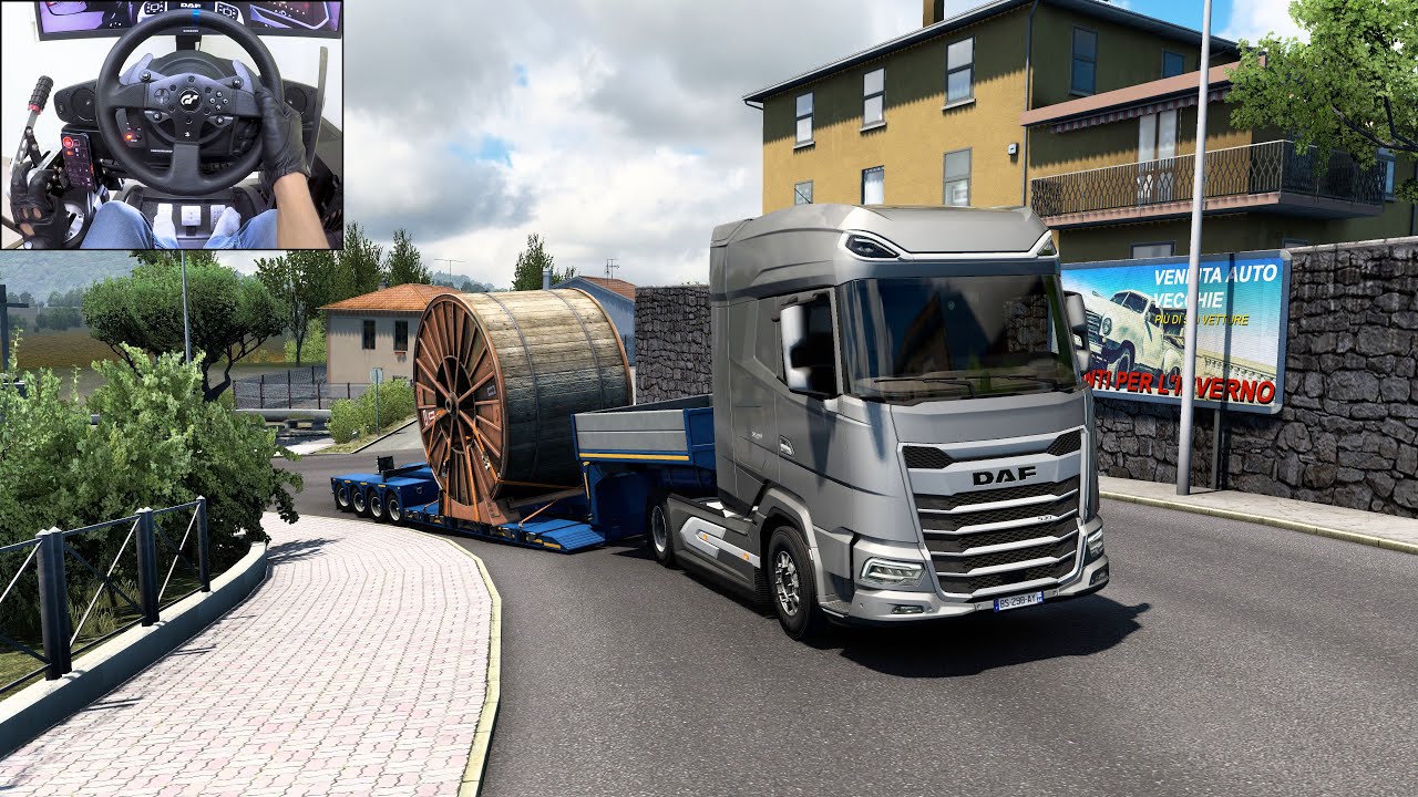 2021 DAF XG - Euro Truck Simulator 2 | Thrustmaster T300RS gameplay