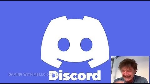 Pedro Pascal reacts to new DISCORD logo