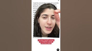 The best ChatGPT prompt to kickstart your 2025 transformation #greenscreen #chatgpt #ai #aitools