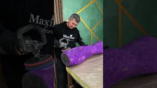 Імітація мармуру на вазі. Венеціанська штукатурка Stucco veneziano Maxima decor #design #shorts