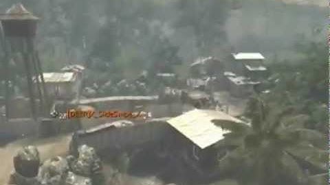 MW3 Village Cross Map Throwing Knife