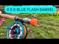 Best blue flash damsel ever  uk stillwater trout fly fishing