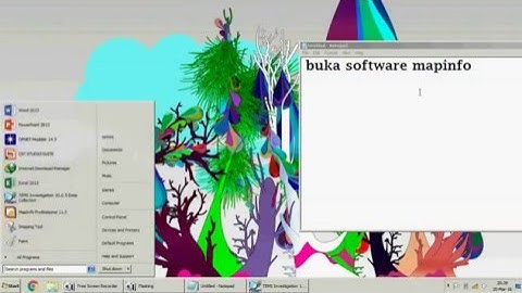 Drive Test Reporting using Tems and Mapinfo 13101018 ifazFachrul Hindami