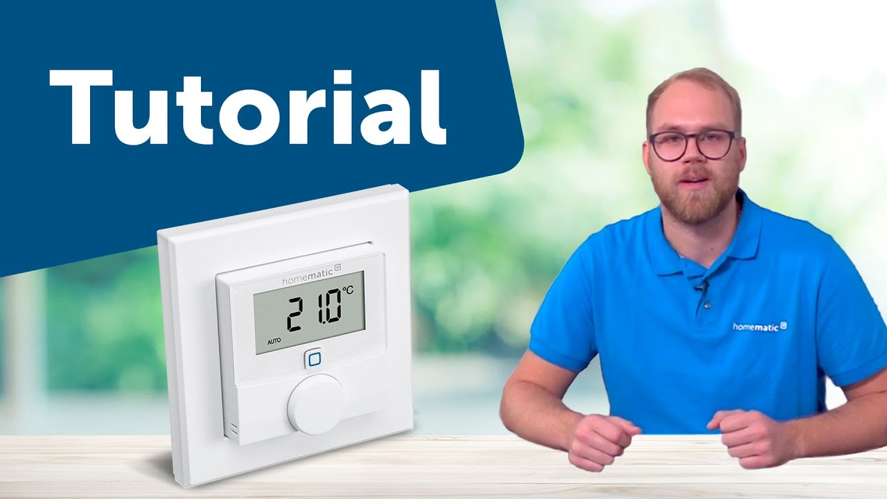 Homematic Ip Wandthermostat Anlernen Funktioniert Nicht Tutorial: Wandthermostat hinzufügen | Homematic IP - YouTube