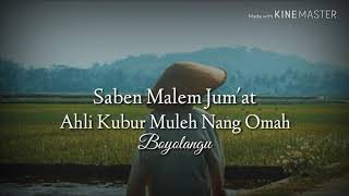 Story wa // Saben Malem Jum'at