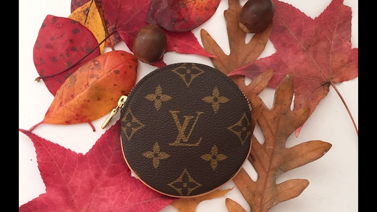 LV Round Coin Purse Review - 2015 - YouTube