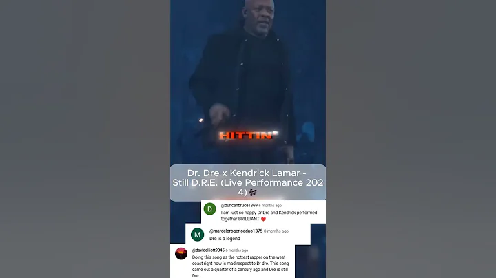 Dr  Dre x Kendrick Lamar   Still D R E  Live Perf #rap #hiphop #shorts #kendricklamar