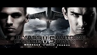 ILYASS CHAKIR (MAR) VS ANTOINE PINTO (FRA) THAI FIGHT AIRRACE1 2016