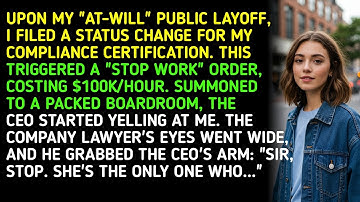 UPON MY "AT-WILL" PUBLIC LAYOFF, I FILED A STATUS CHANGE FOR MY COMPLIANCE CERTIFICATION. THIS...