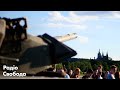 «Російські танки знову в Празі»: в Чехії представили знищену українською армією техніку РФ