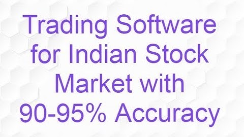 Amibroker buy sell signal Intraday Trading Software for Indian Stock Market with 90-95% Accuracy