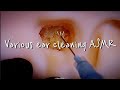 ASMR 잠을 잊은 그대에게...★하염없이 듣기 좋은 귀청소 모음👍부드러운 소리부터 자극적인 소리까지!!시각적인 팅글은 덤Various ear cleaning(no talking)