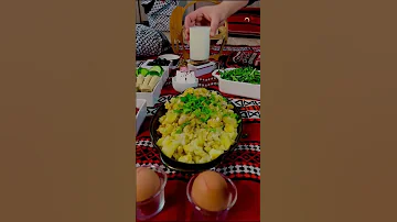 يم ا إيش راح عليه اللي مجر بش مفركة البطاطا مع رش ة بقدونس مين بحب يعملها 