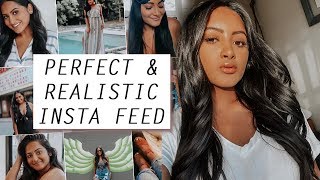 HOW TO GET A PERFECT & REALISTIC INSTAGRAM FEED + ...