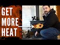 6 Tips To Get MORE HEAT From Your WoodStove /Fireplace THIS Burning Season