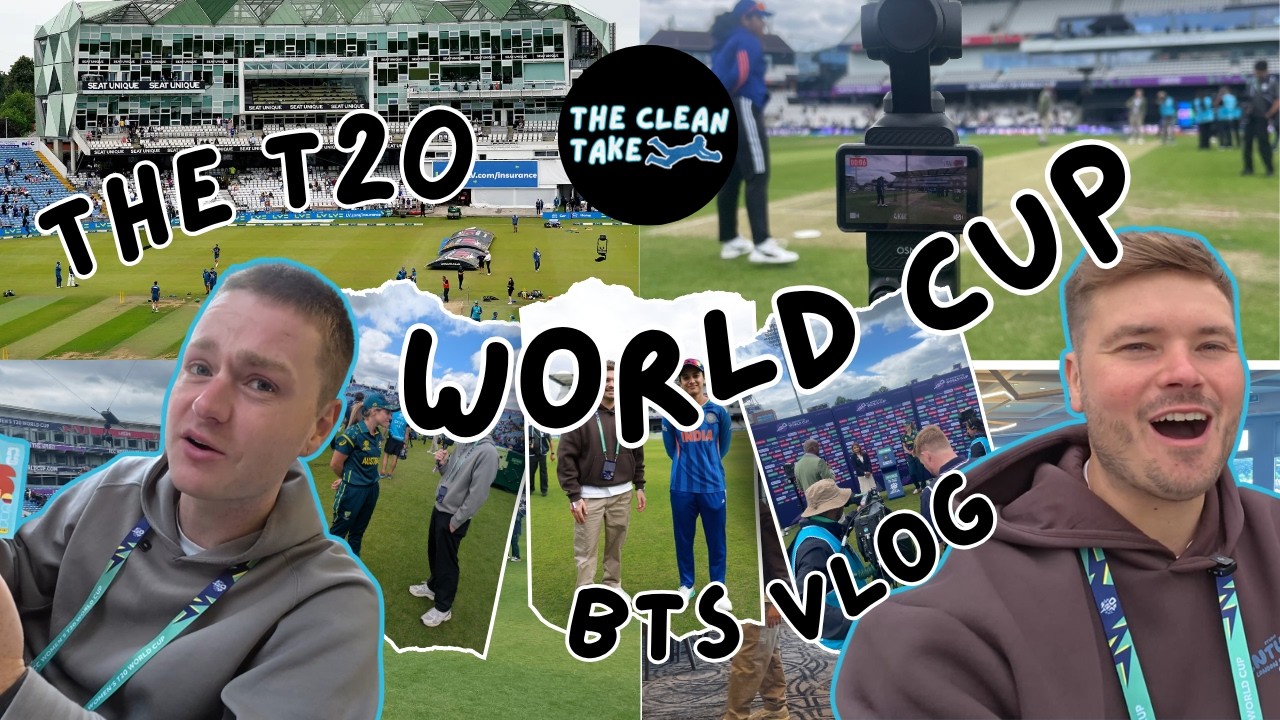 We Got ICC Hospitality at the T20 World Cup! The Clean Take Podcast Vlog