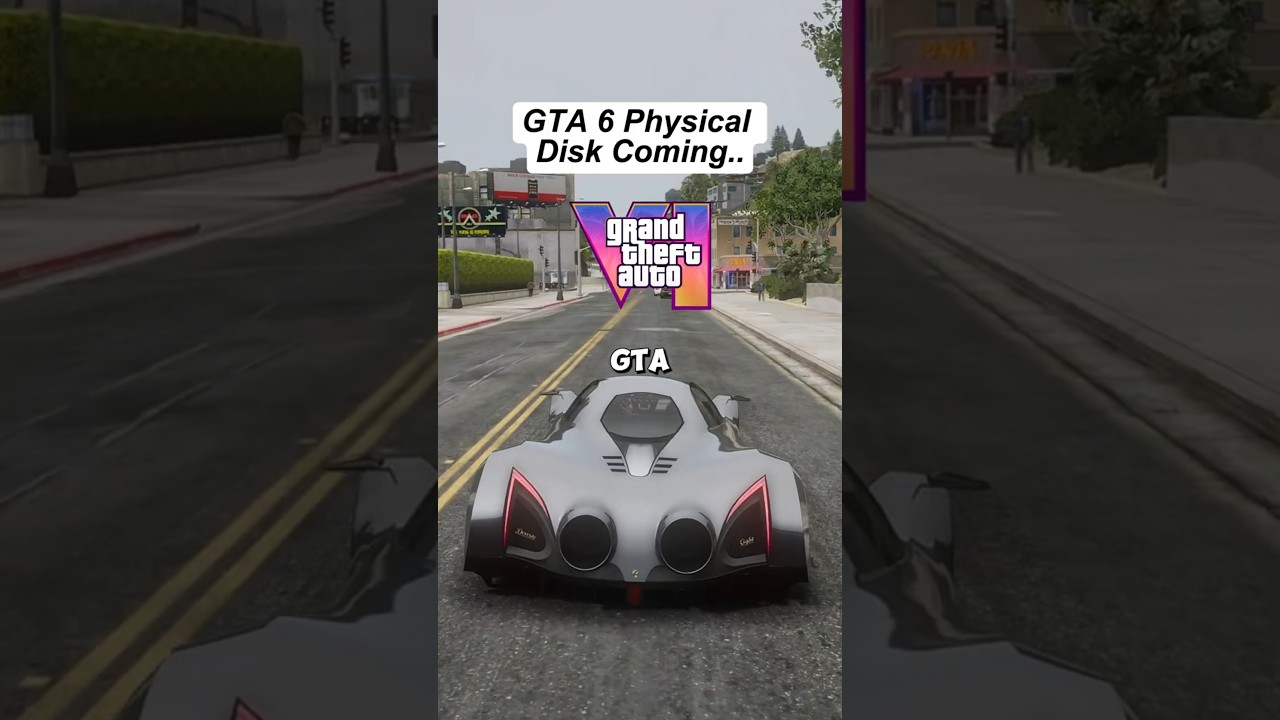Is GTA 6 Getting a Physical Disc? #gta #gta6 #gaming