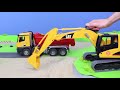 Pelleteuse, camion , truck & grue chantier de construction Excavator Toys