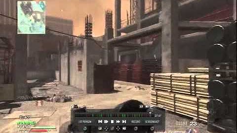 MW3   Throwing Knife Across Map KILLCAM