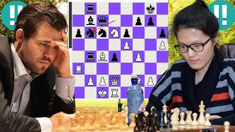 Magnus Carlsen vs Hou Yifan 2