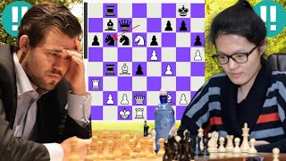 Magnus Carlsen contra Hou Yifan 2