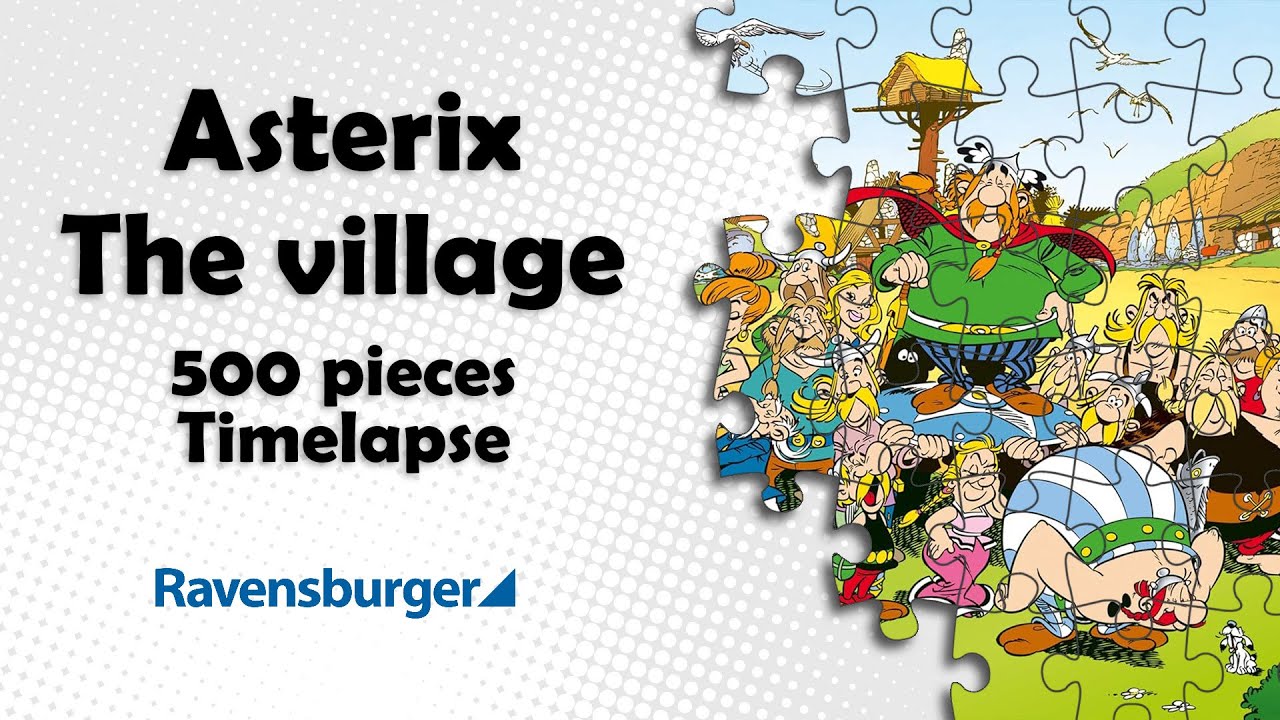 Asterix The Village (Ravensburger 12000138) #puzzle #puzzlesolving #Asterix #ravensburger #cozy