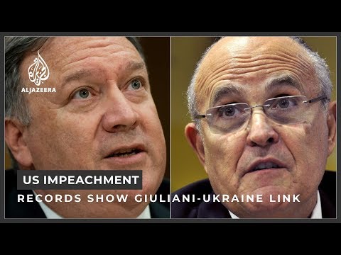 Giuliani-Pompeo contacts revealed in newly released papers