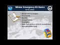 Hazardous Weather Briefing - January 19, 2015