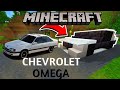 COMO FAZER UM CHEVROLET OMEGA NO - MINECRAFT - TUTORIAL