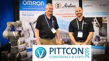 Laboratory Robotics at Pittcon 2019! (Omron TM Cobot & SMC Electric Actuators)
