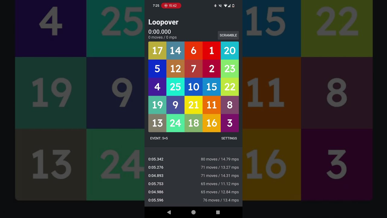 3 572 5x5 Single