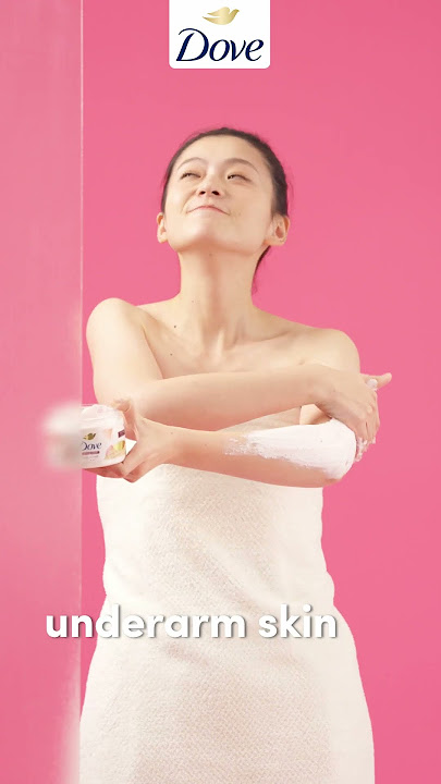 Elevate your bath time with the NEW Dove Ice Cream Body Scrub!
