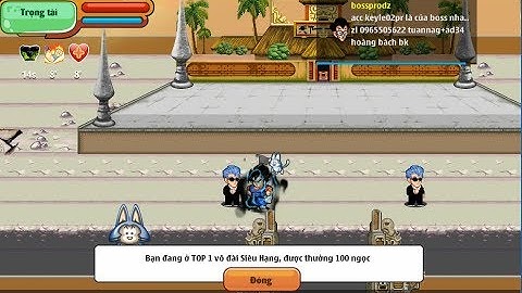 Ngọc Rồng Online - Top 1 võ đài siêu hạng nhận 100n quá thơm :))