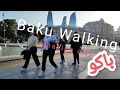 Bulvarde Baku Walking باكو جولة في بارك بولفار