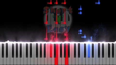 BTS - Dynamite (Easy Piano Tutorial)