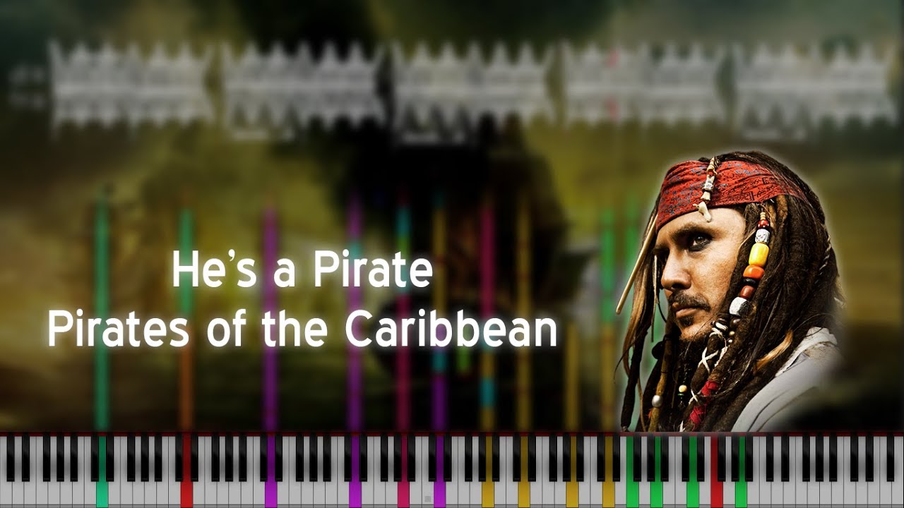 「Black MIDI」Pirates of the Caribbean He's a Pirate YouTube
