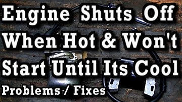 Why Small Engine Shuts off and Doesn